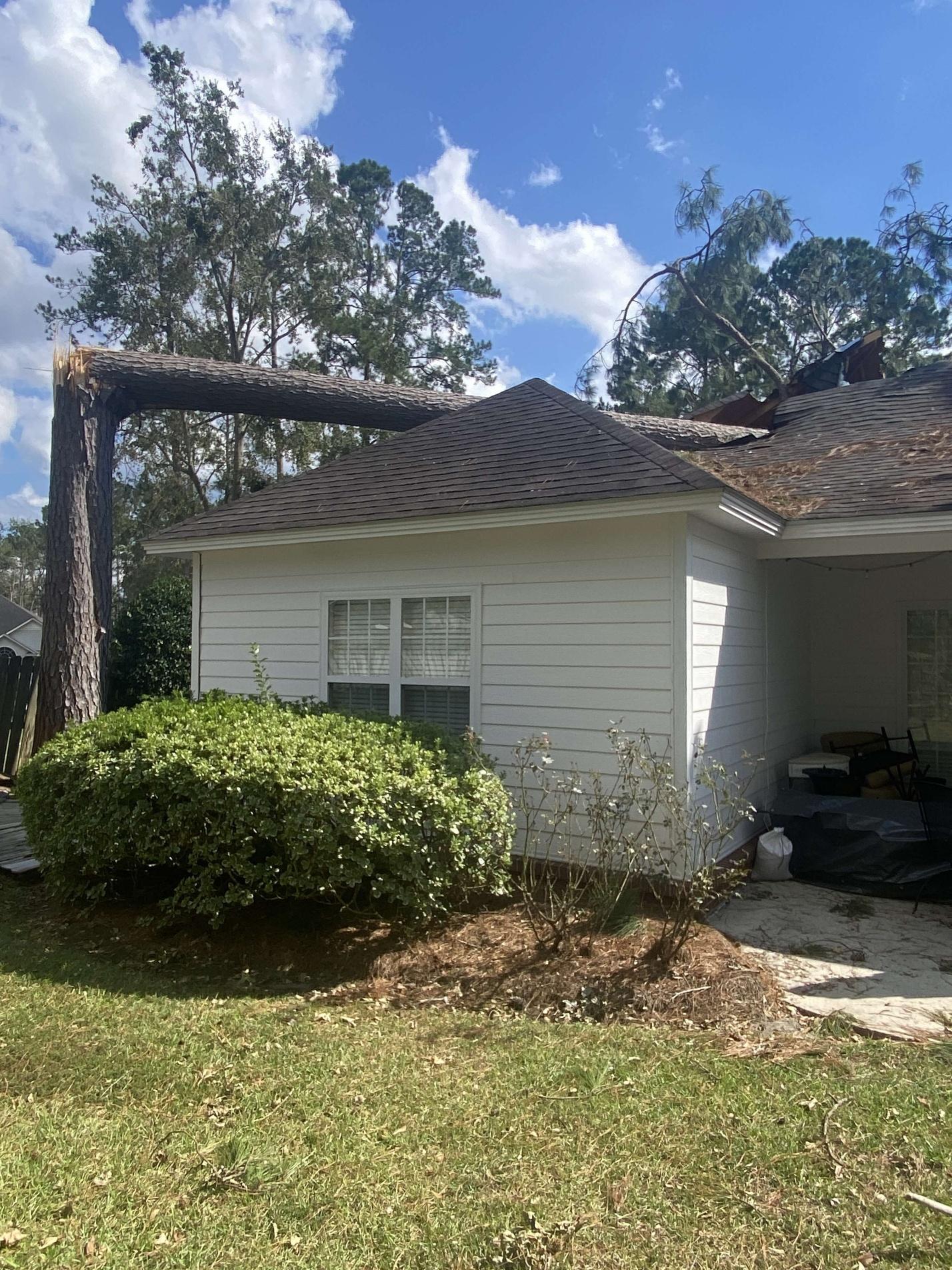 Before — Storm Damage Recovery