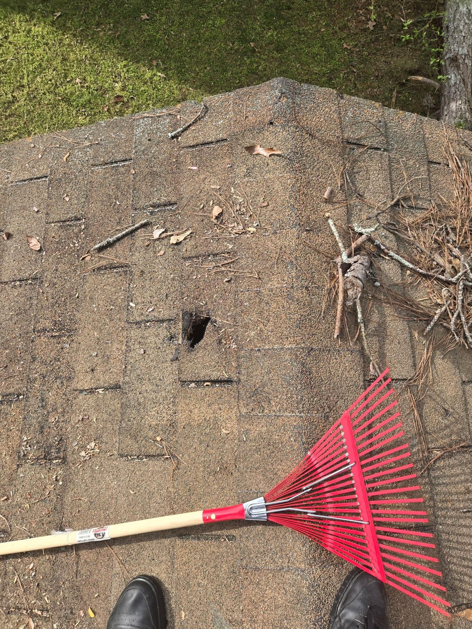 Storm Damage restoration project