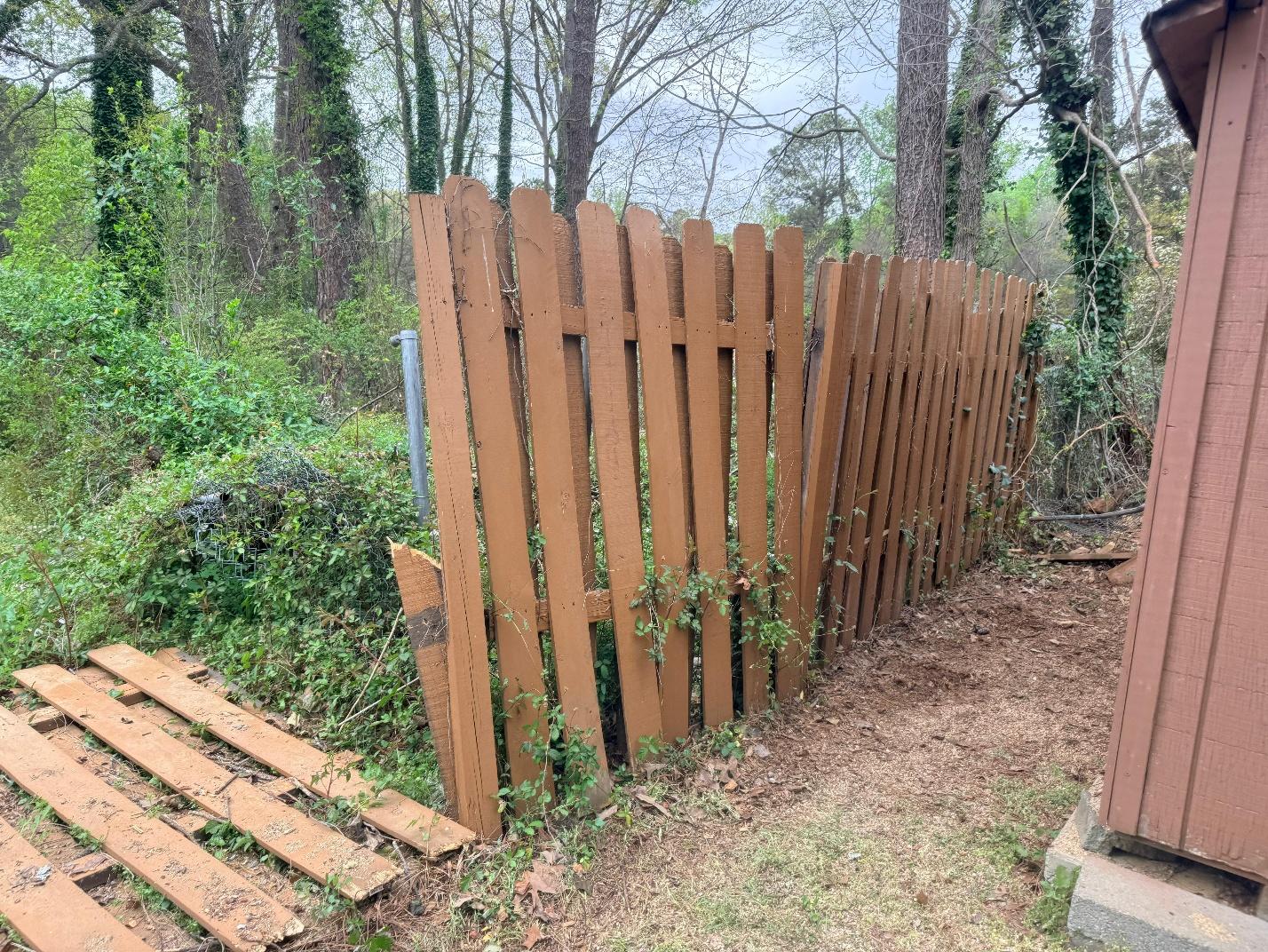 Storm Damage restoration project