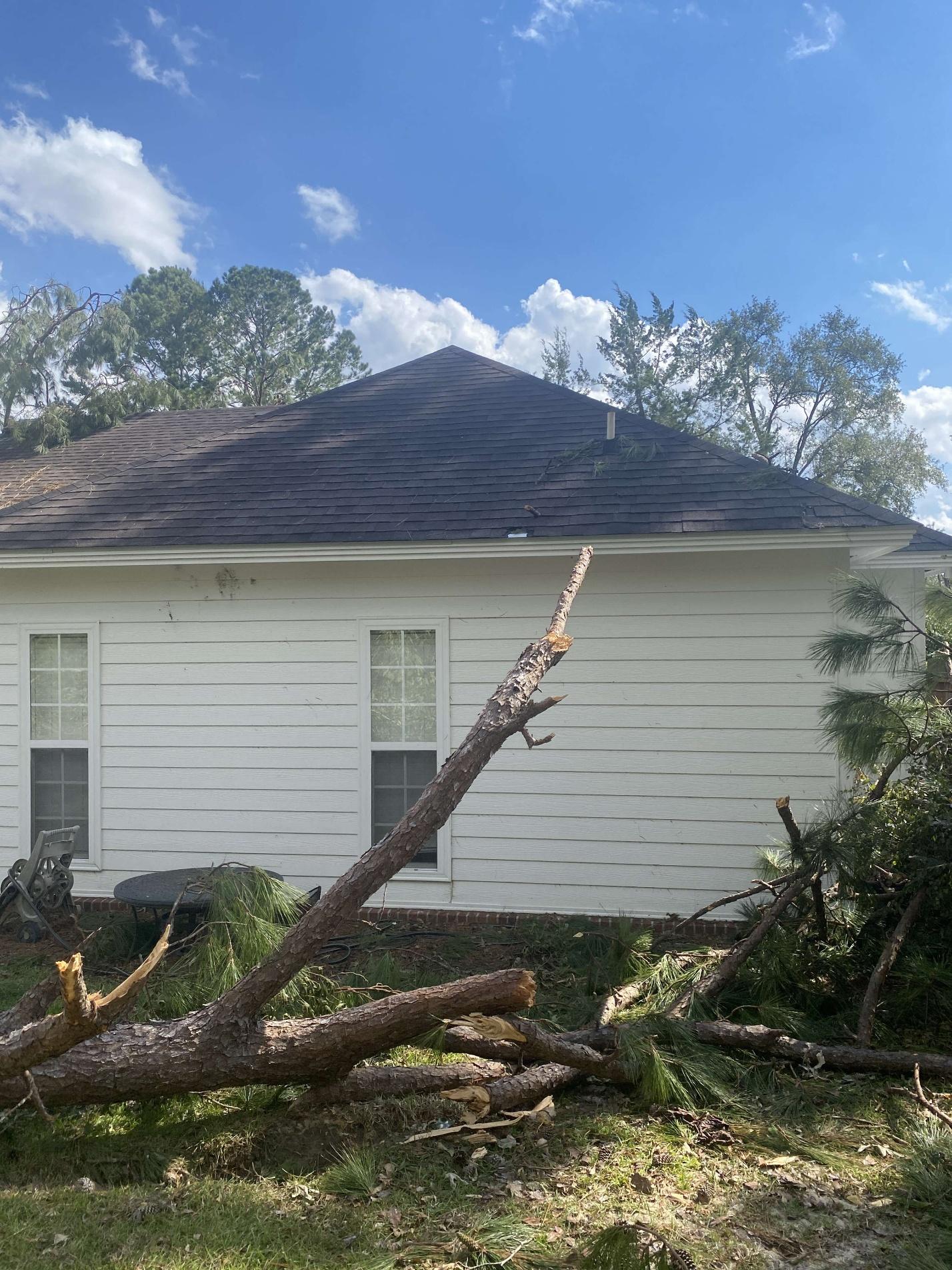 Storm Damage restoration project