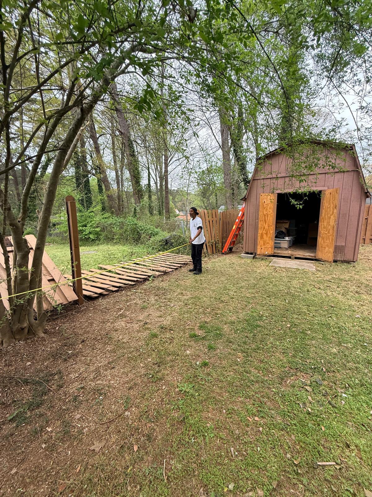 Storm Damage restoration project