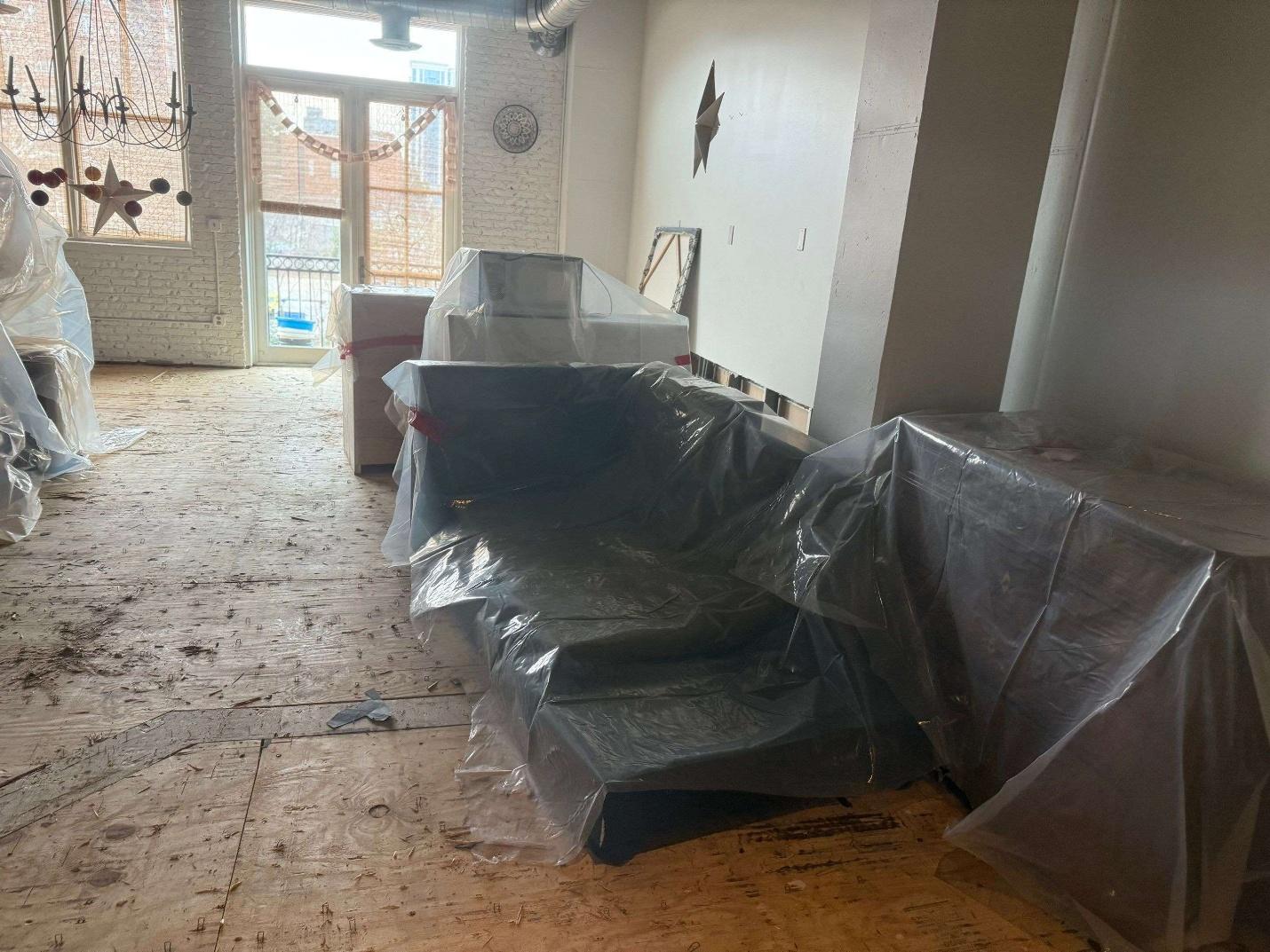 Water Damage restoration project