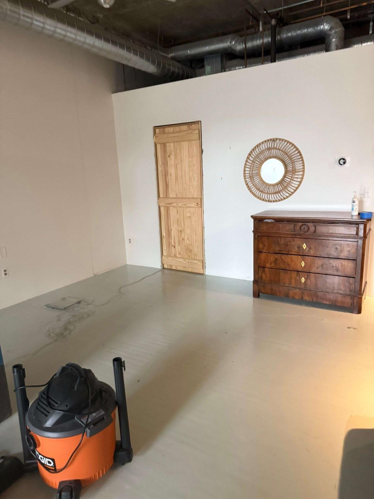 Water damage mitigation equipment