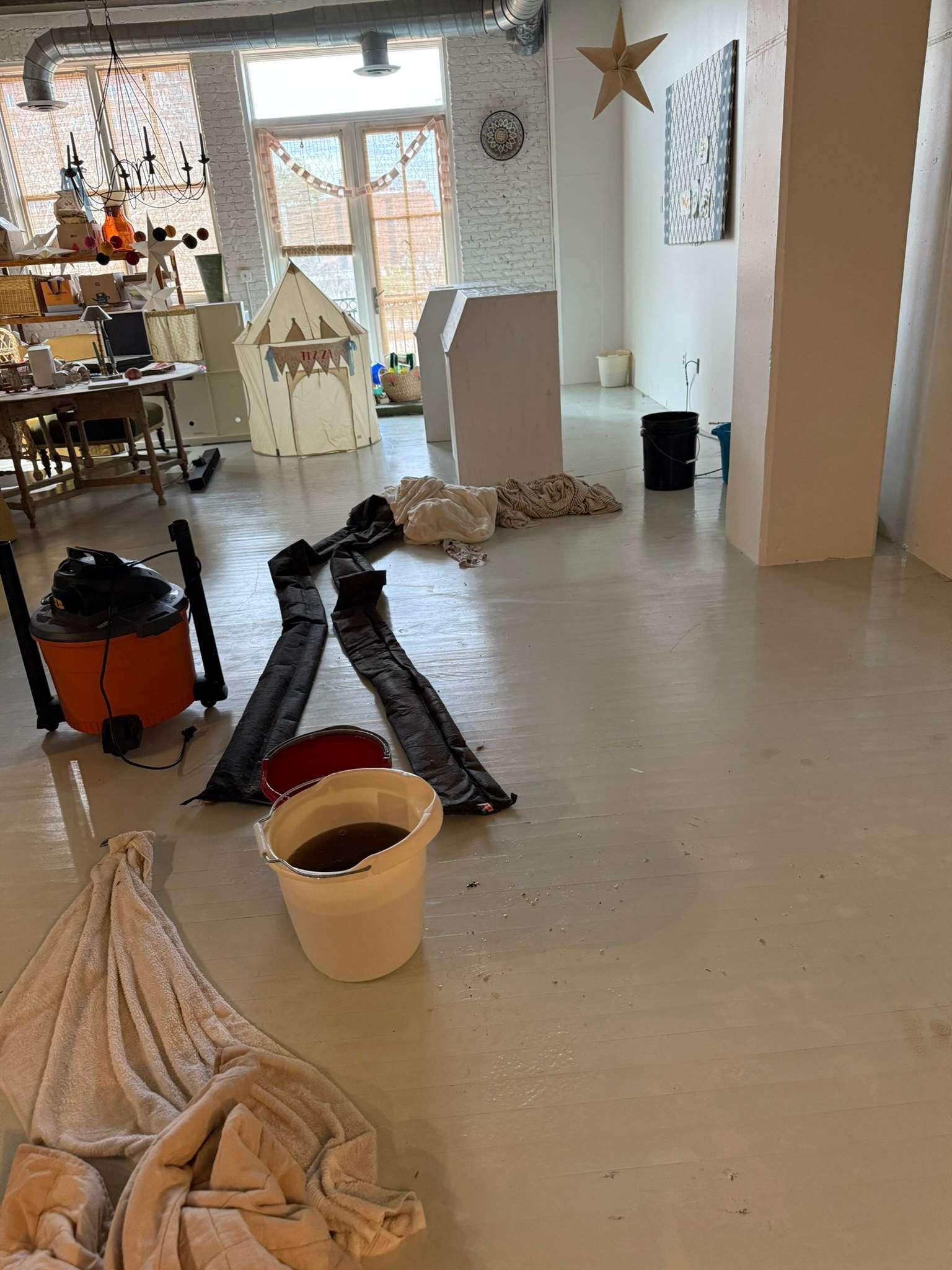 Water Damage restoration project